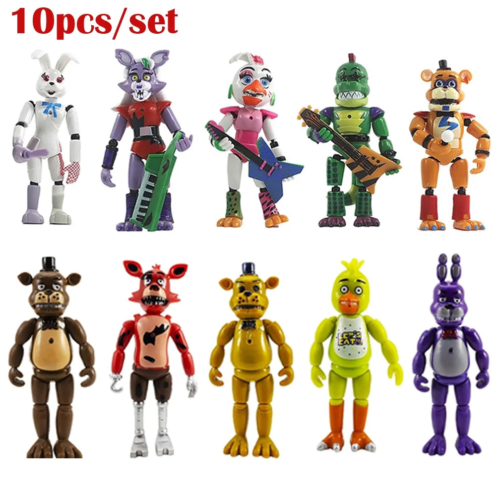 10pcs Action Figures toy B858549