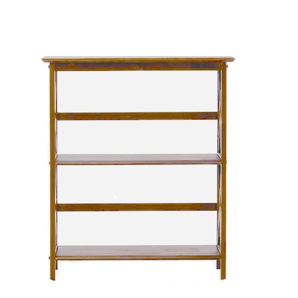Brown Open Bookcase W252