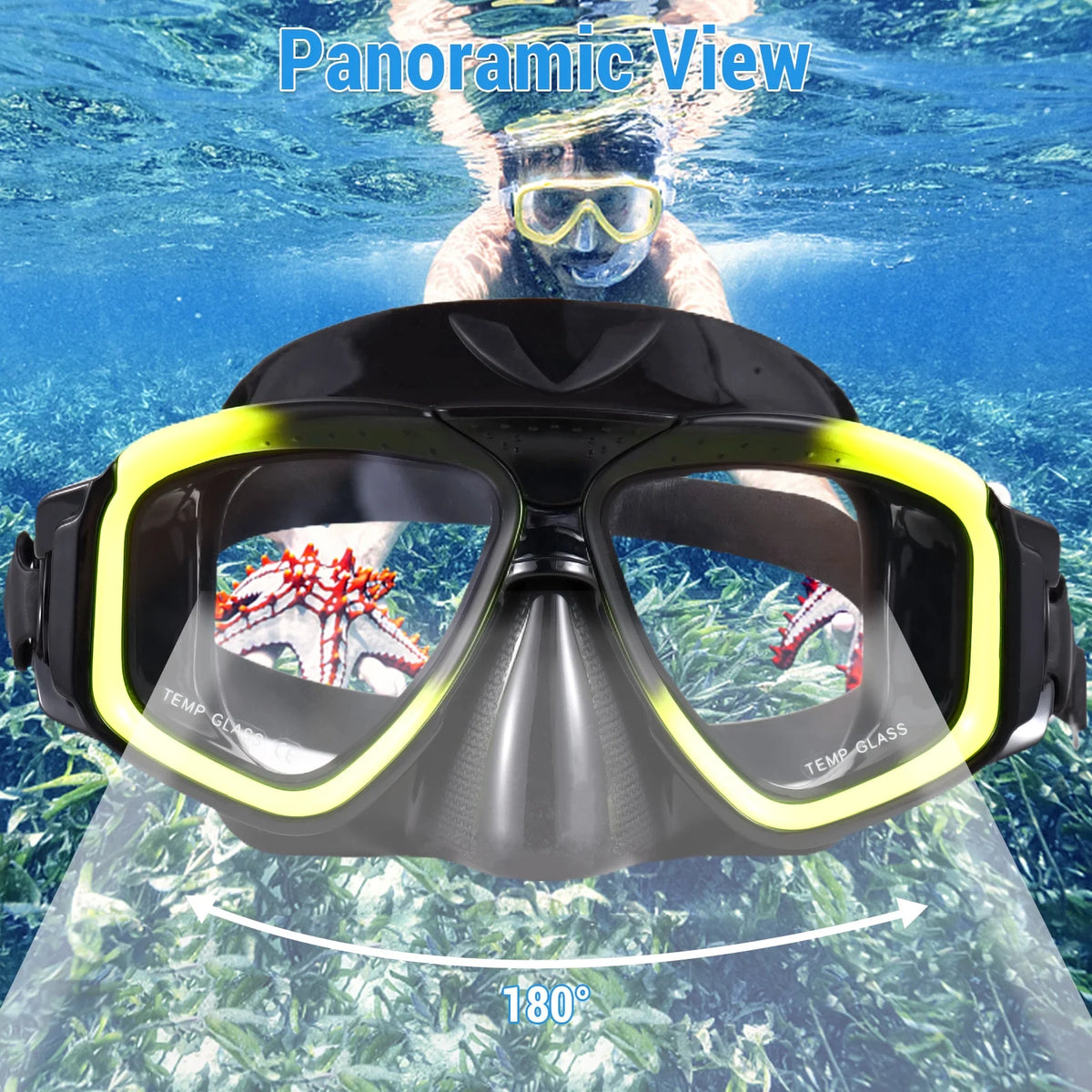 Swimming Equipment Snorkel Set J987510
