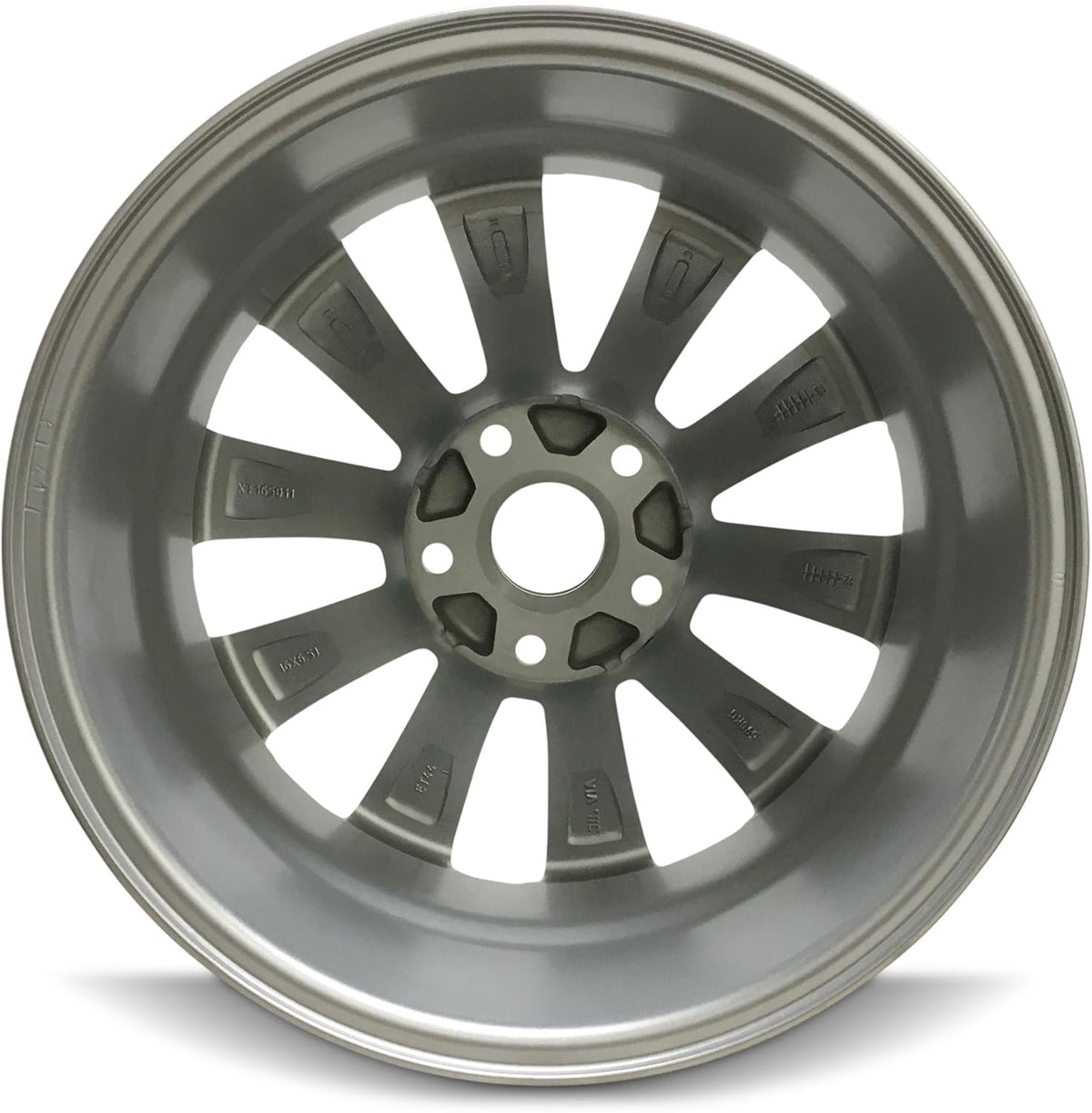 16 Inch 5 Lug Silver Aluminum Rim T86147