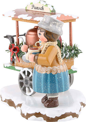 Winter Children Glogg Cart (8cm/3.1 inch) N3750