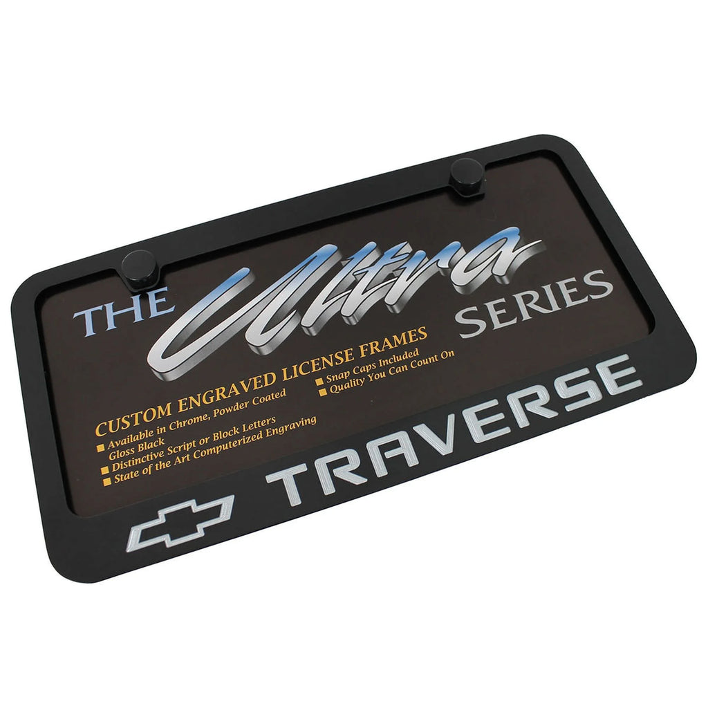 Black License Plate Frame C139094