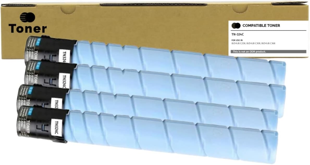 Cyan Toner Cartridge 4-Pack D32283
