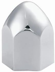 60 Chrome Plastic Lug Nut Covers 1-1/2" Pack of 2 Q8397