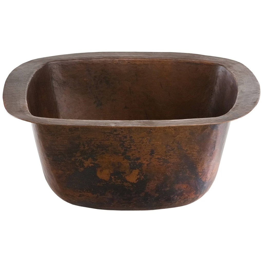 Black Copper Under Mount Bathroom Sink F164