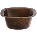 Black Copper Under Mount Bathroom Sink F164
