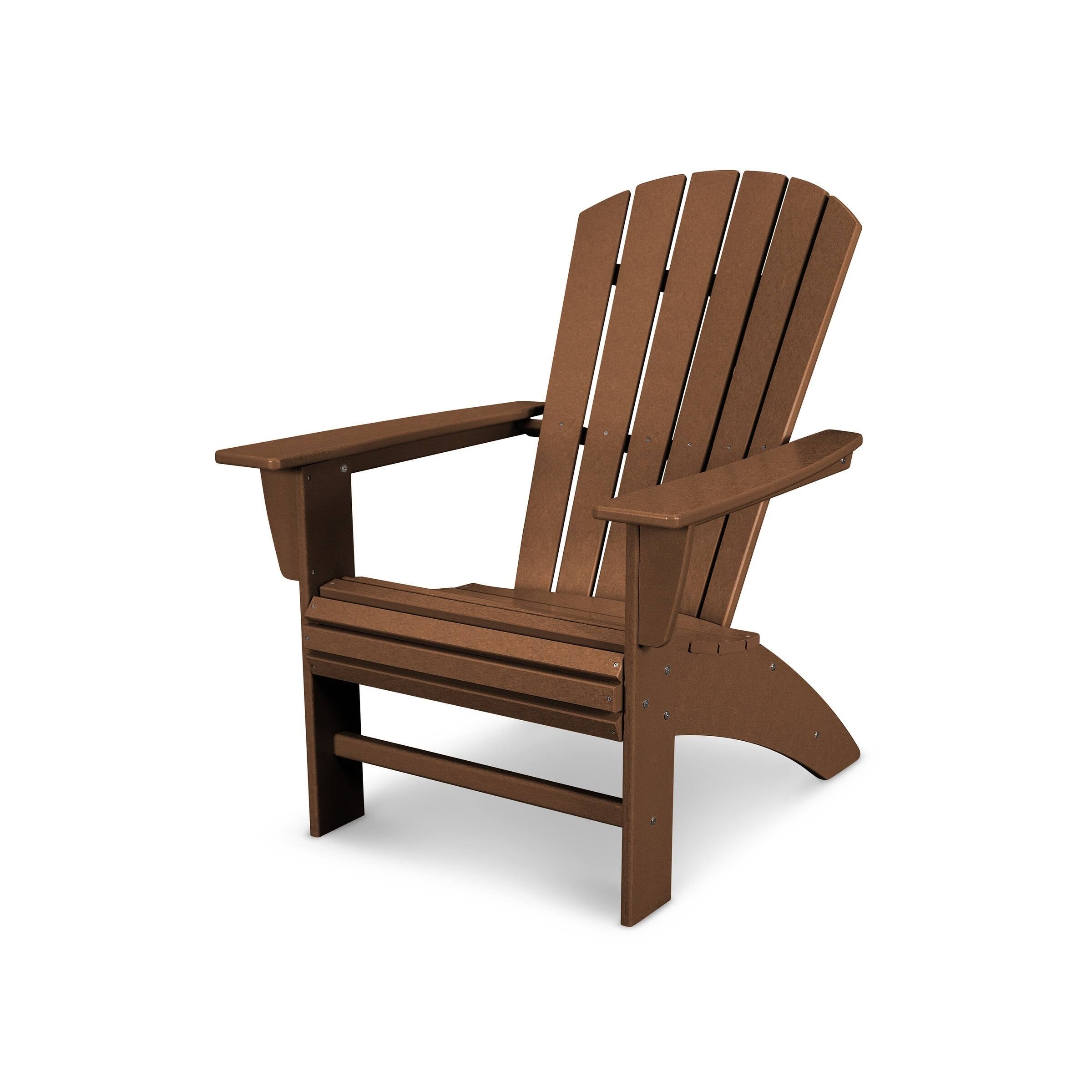 White Curveback Adirondack Chair B862