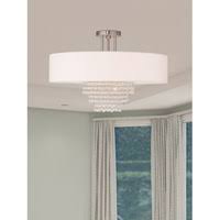 5-Light Ceiling Mount, Brushed Nickel S4241