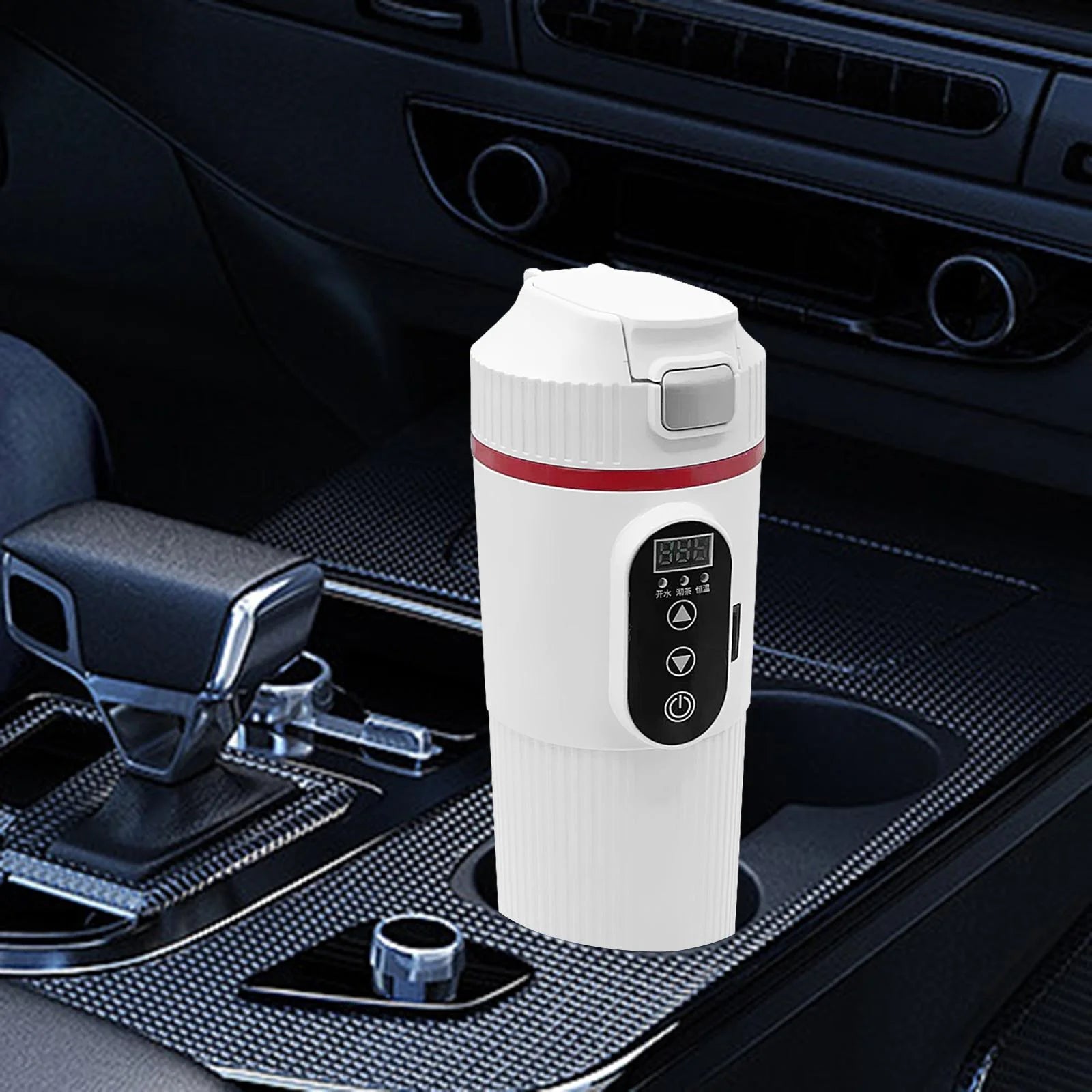 12V 24V Car Electric Water Kettle Tea Coffee Kettle DC Powered Fast Heating 22x7cm Water Boiler Heater Portable C50394