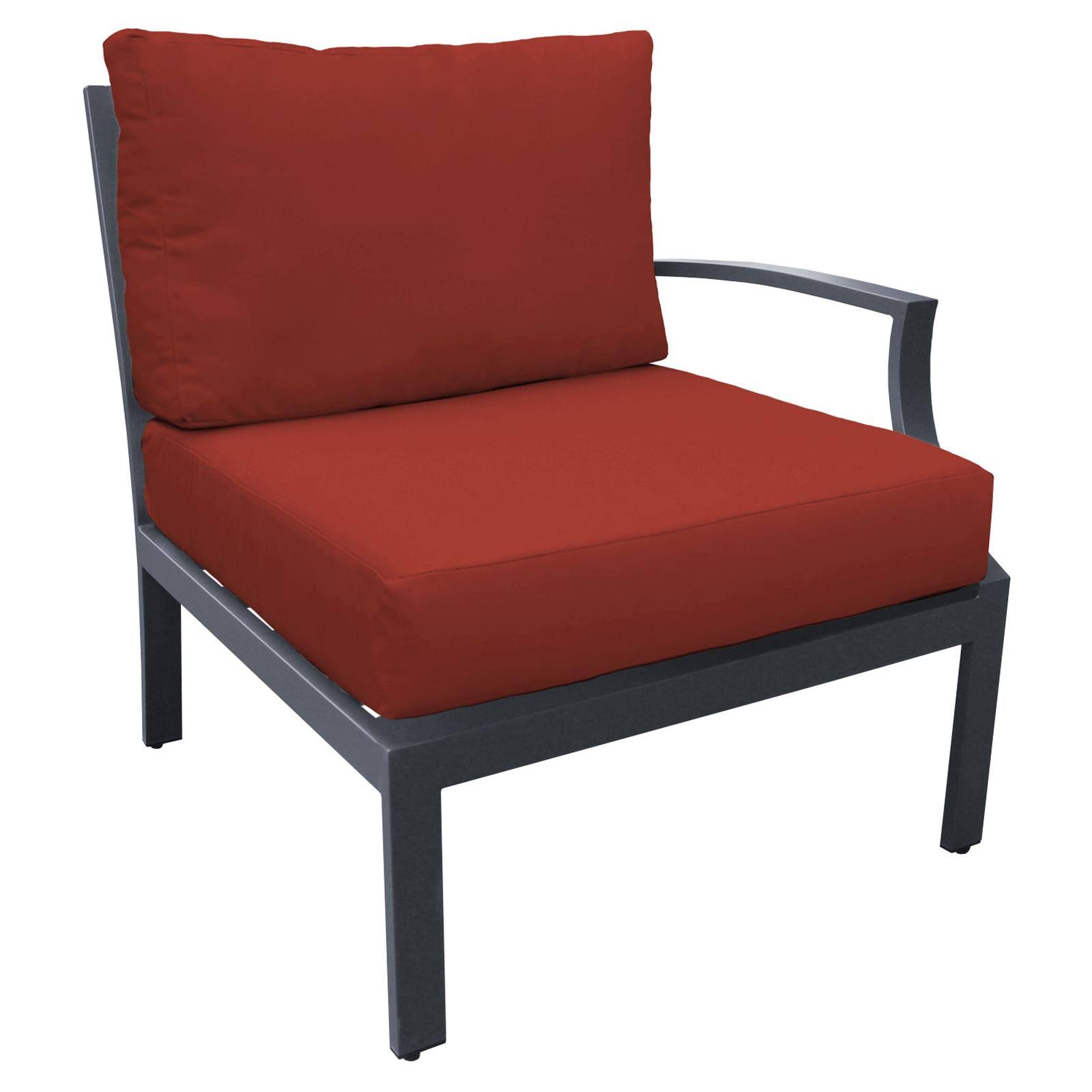 Terracotta Left Arm Sofa D676