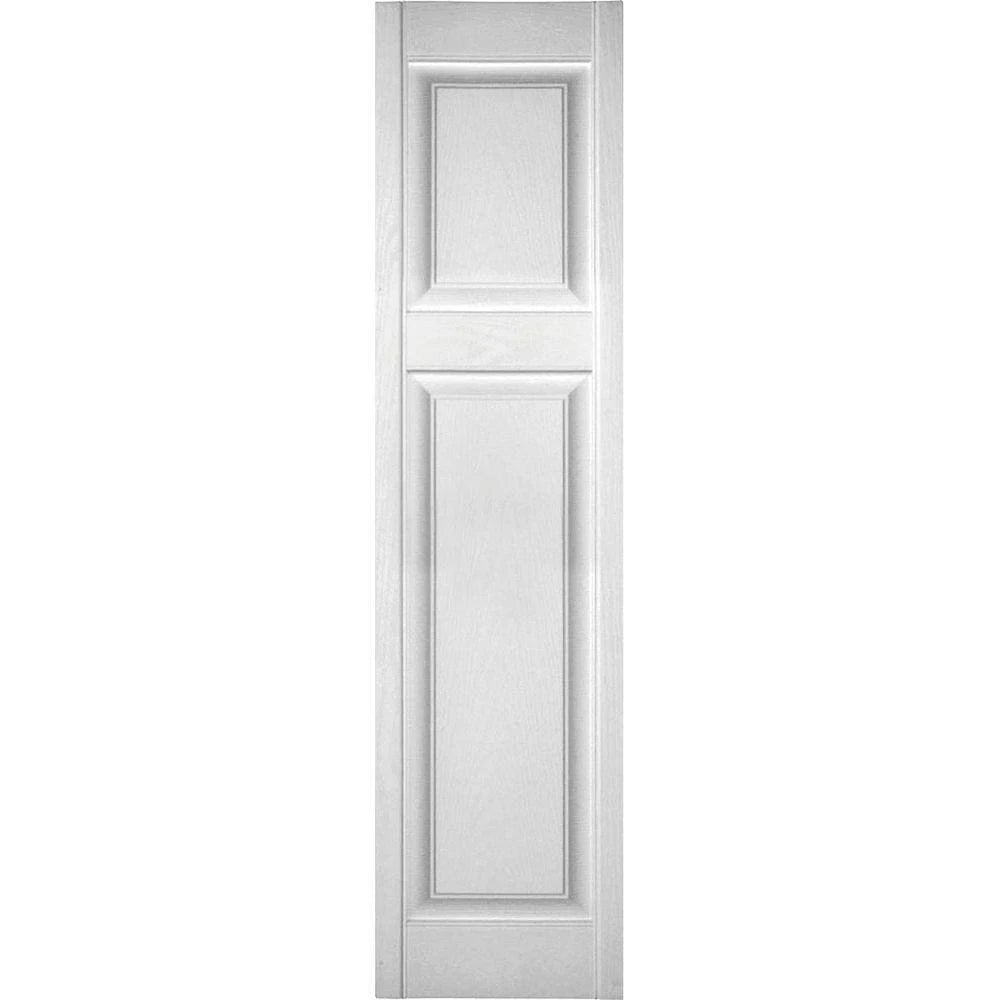Custom Offset Raised Panel Shutters Y755