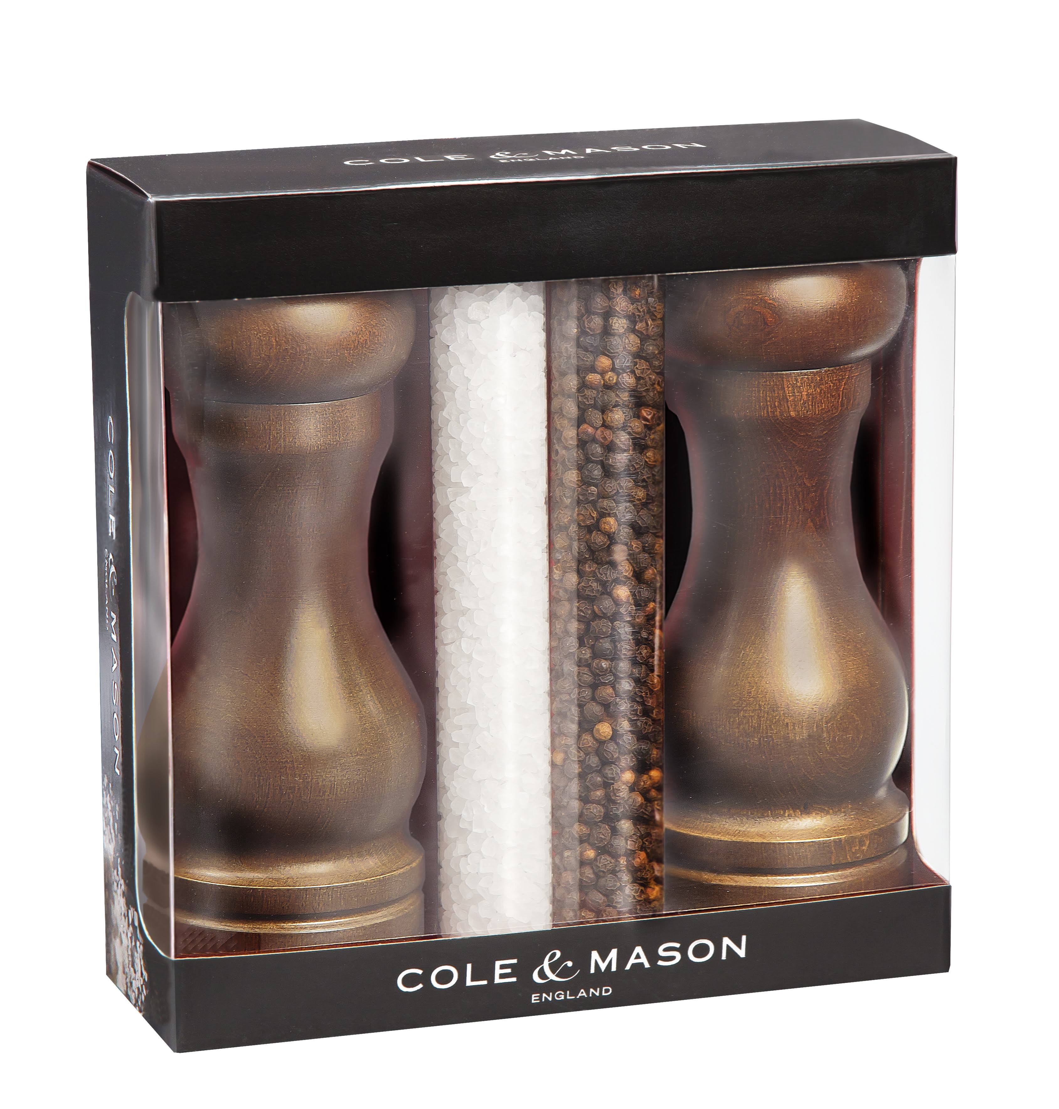 Wood Salt and Pepper Grinder Gift Set F65781