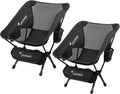 Camping Chair 2 Pack Ultralight Compact Folding Chair with Carry Bags M97938