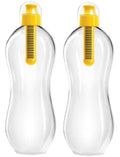 Set of 2 Jumbo Water Bottle with Yellow Filter E39017