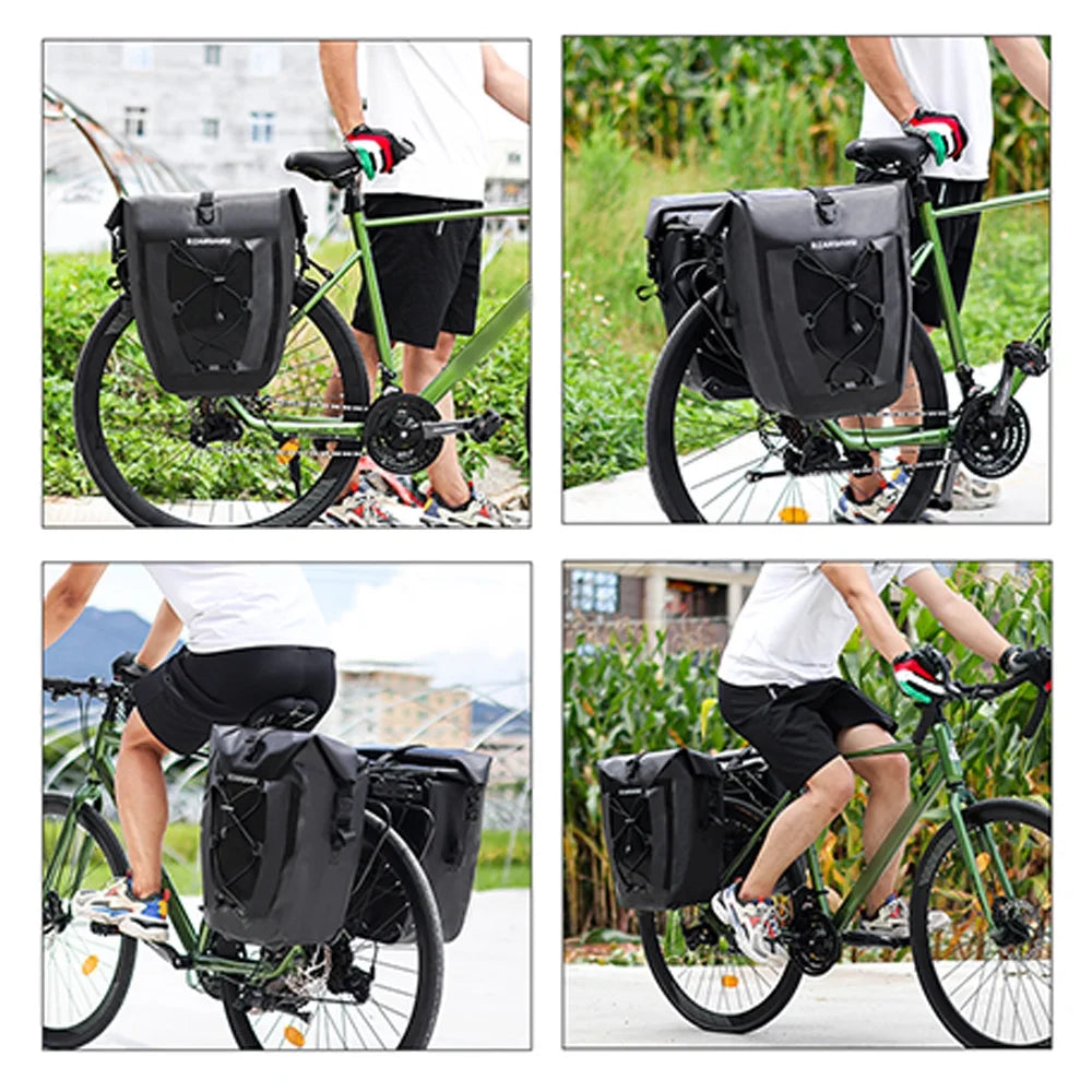 Waterproof Bike Rear Storage Bag 2pcs B23570