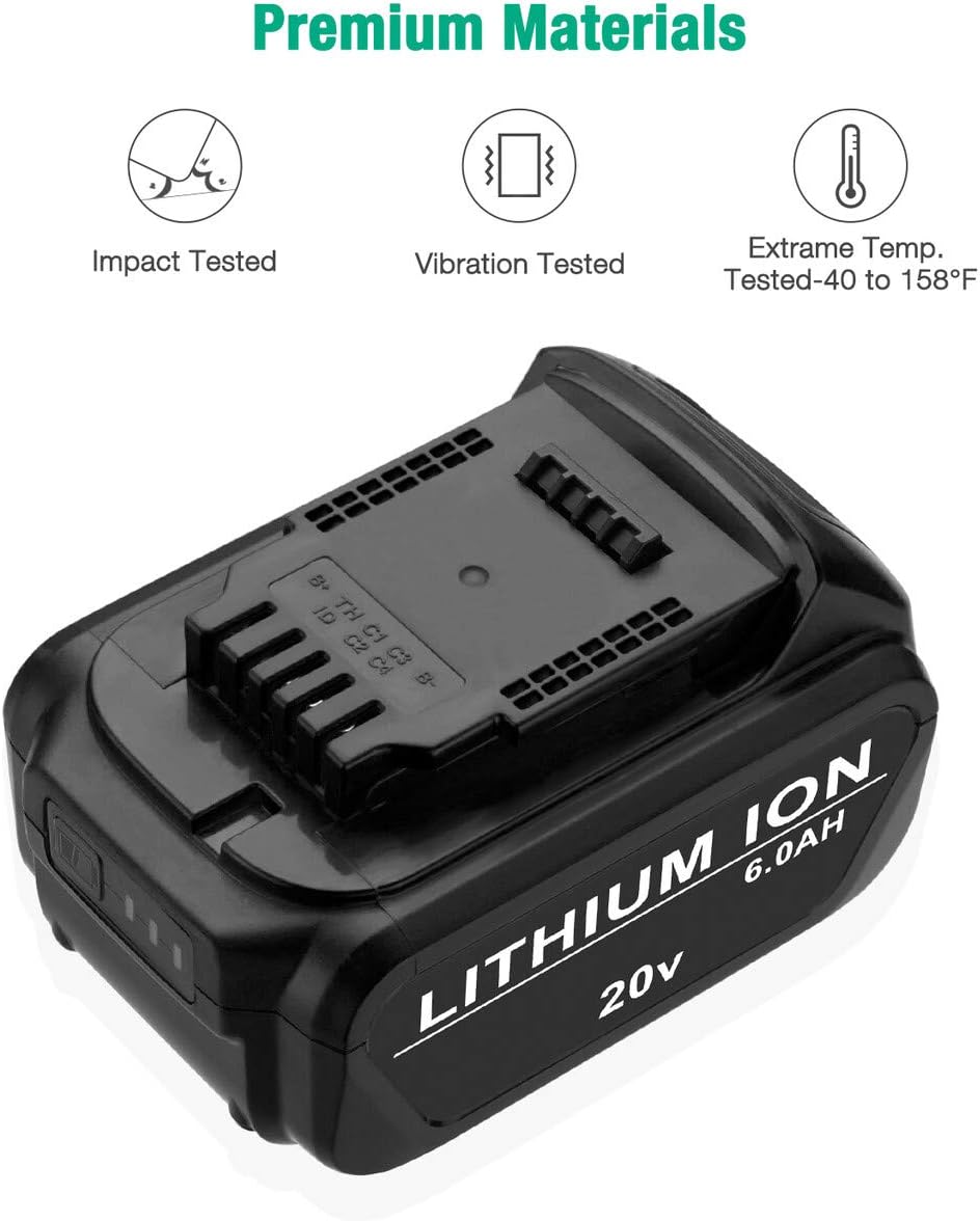 6.0Ah Li-ion Battery 2 Pack U95486
