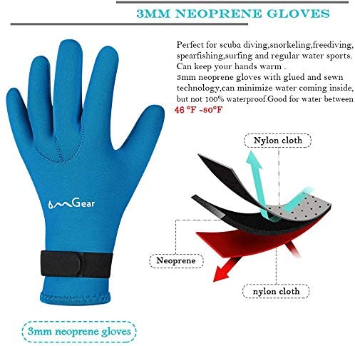 3mm Neoprene Diving Gloves L678471
