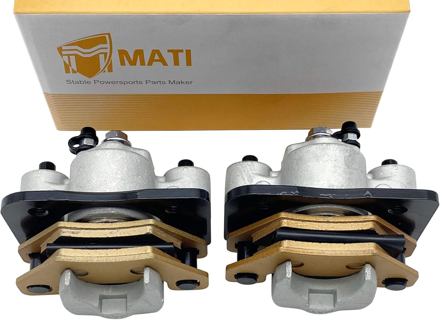 Rear Left Right Brake Calipers W/Pads Pack of 2 N641