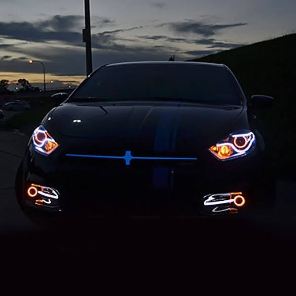 LED Waterproof Fog Halo Kit for Ford Mustang Shelby 2010-2012 B565163