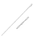 14K White Gold Singapore Chain 16'' W270