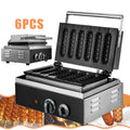 1500W 6 Slice Nonstick Electric Waffle Maker E970724