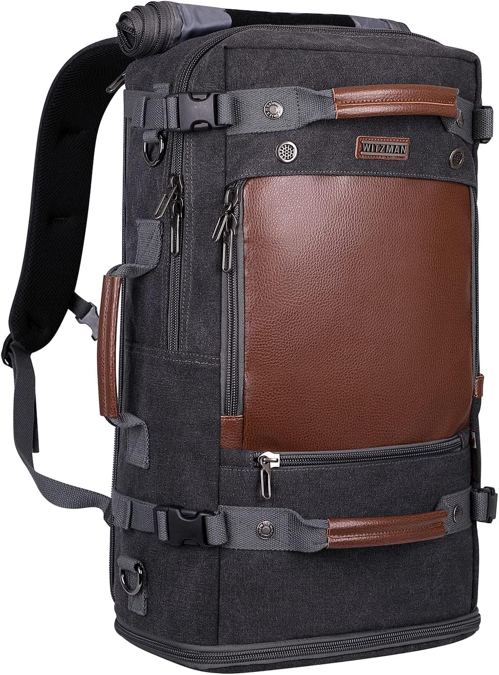 Canvas Rucksack Duffel Bag Black X860