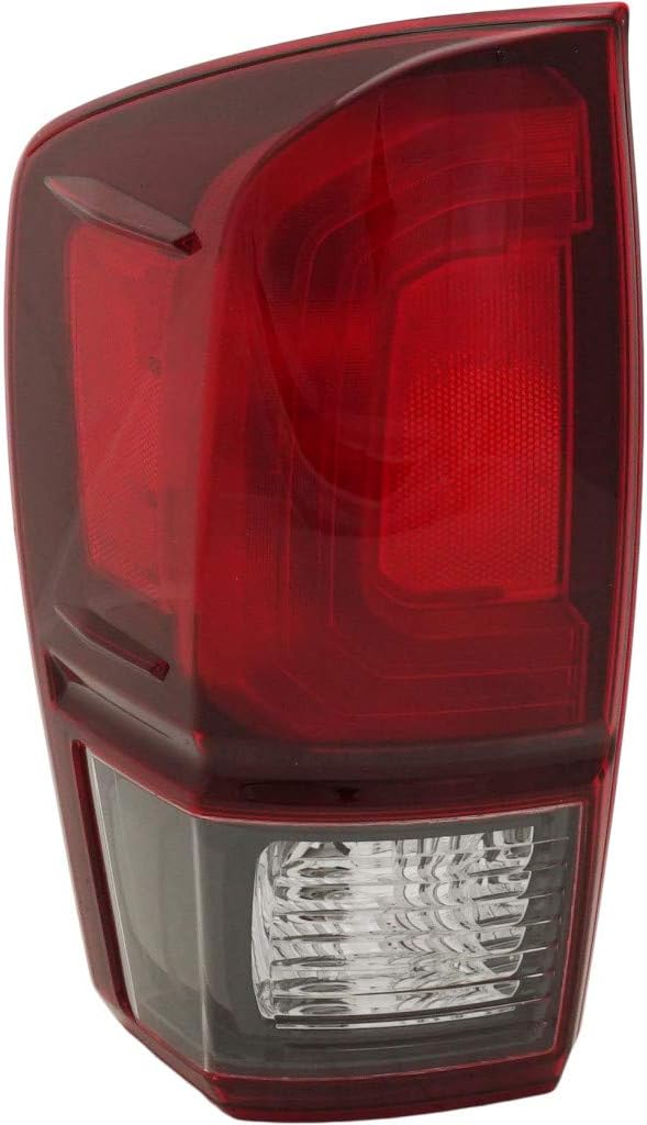 Red Lens Tail Light Assembly for 2016 2017 2018 2019 Toyota Tacoma Driver Side V294