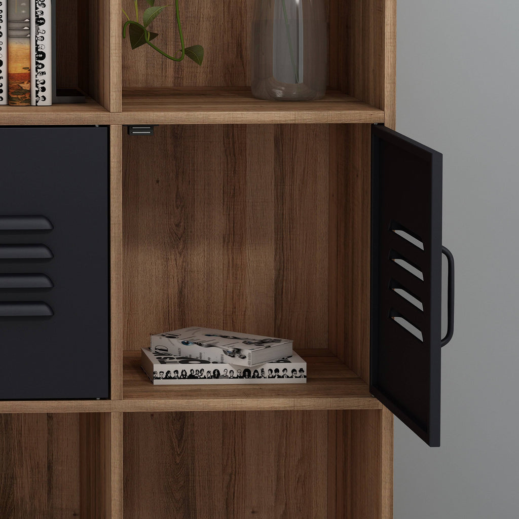 Modern Cube Bookcase with Shelf T348743