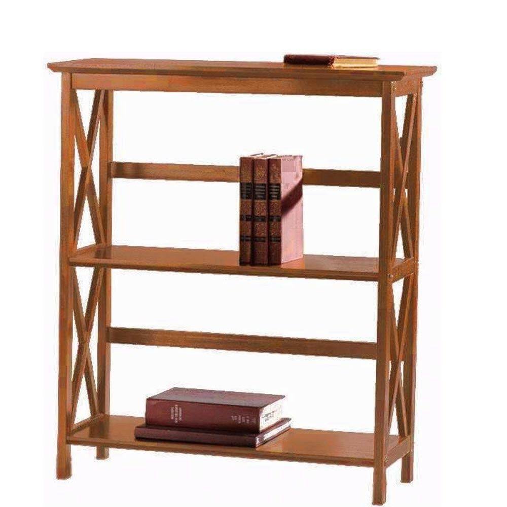 Brown Open Bookcase W252