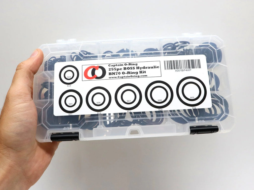 255 Piece Buna Nitrile O-Ring Kit O21522