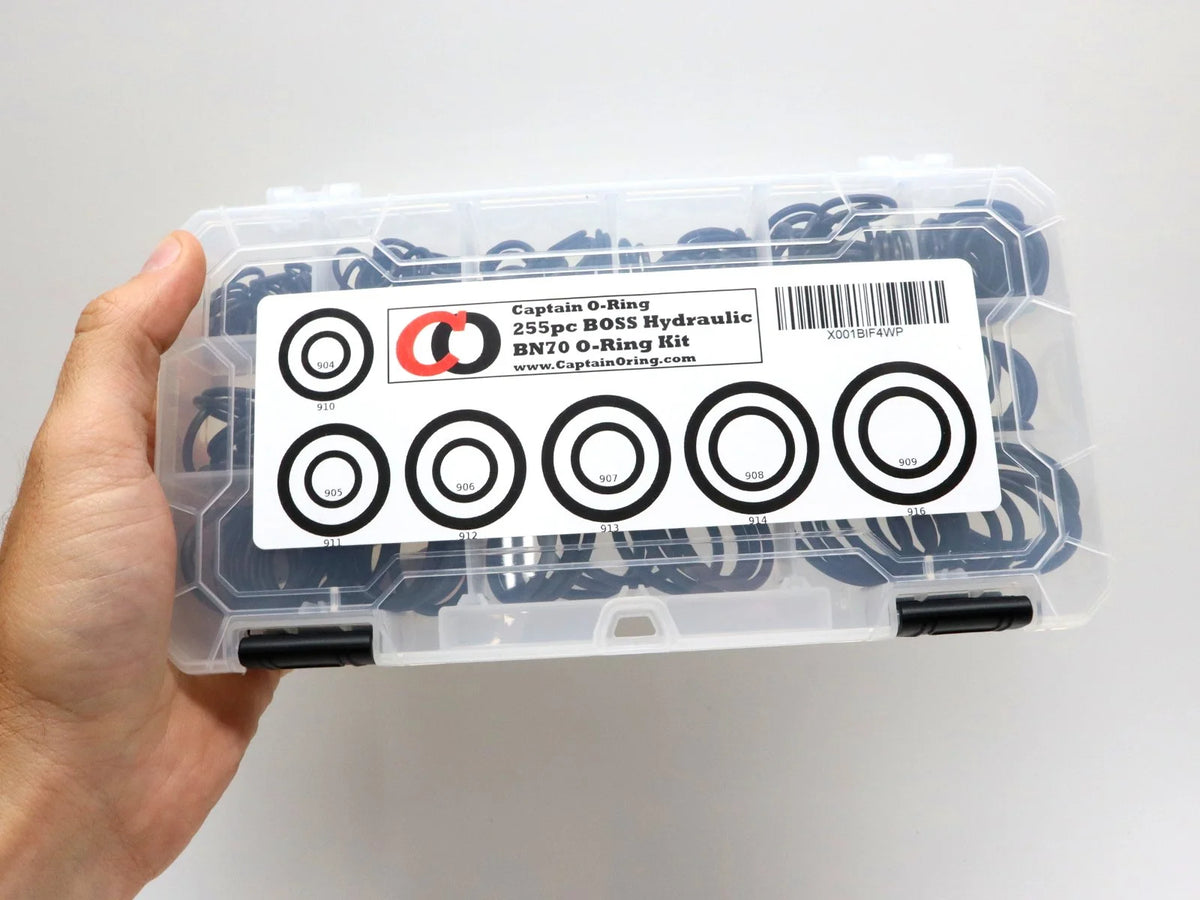 255 Piece Buna Nitrile O-Ring Kit O21522