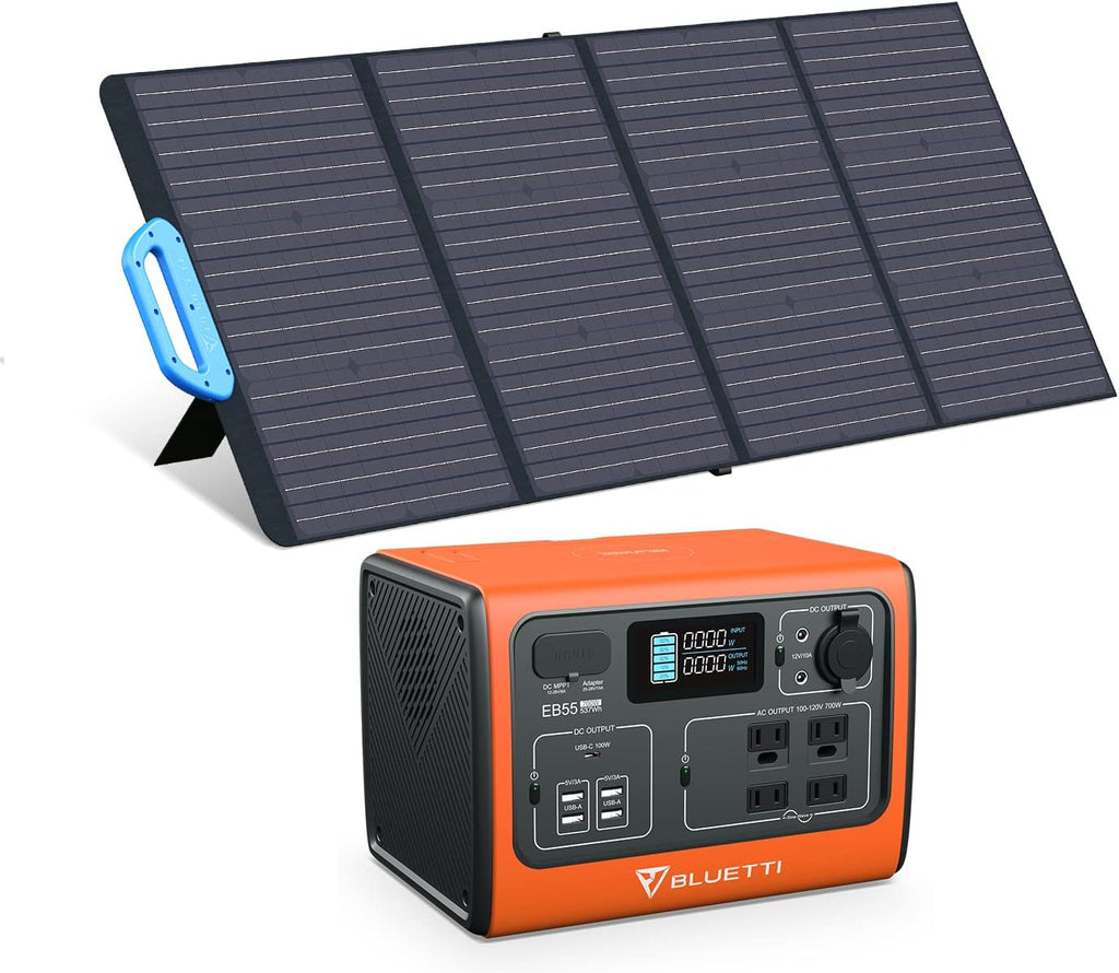 Portable Power Station with 120W Foldable Solar Panel I826