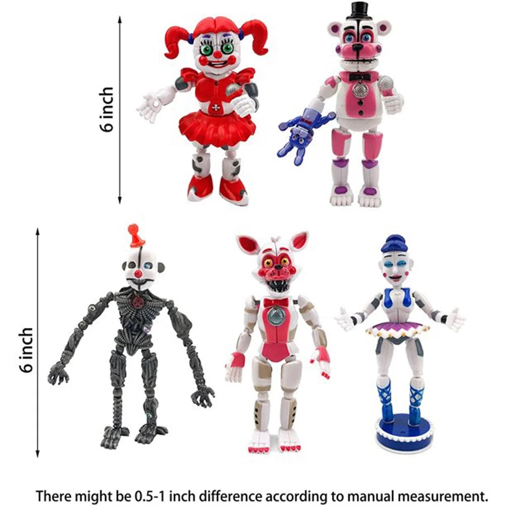 17Pcs Movable Action Figures I427932