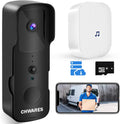 White Video Doorbell Camera 2 Pack with Chime C2825