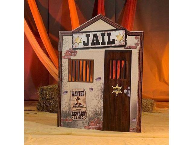 Old West Jail Standee J18188