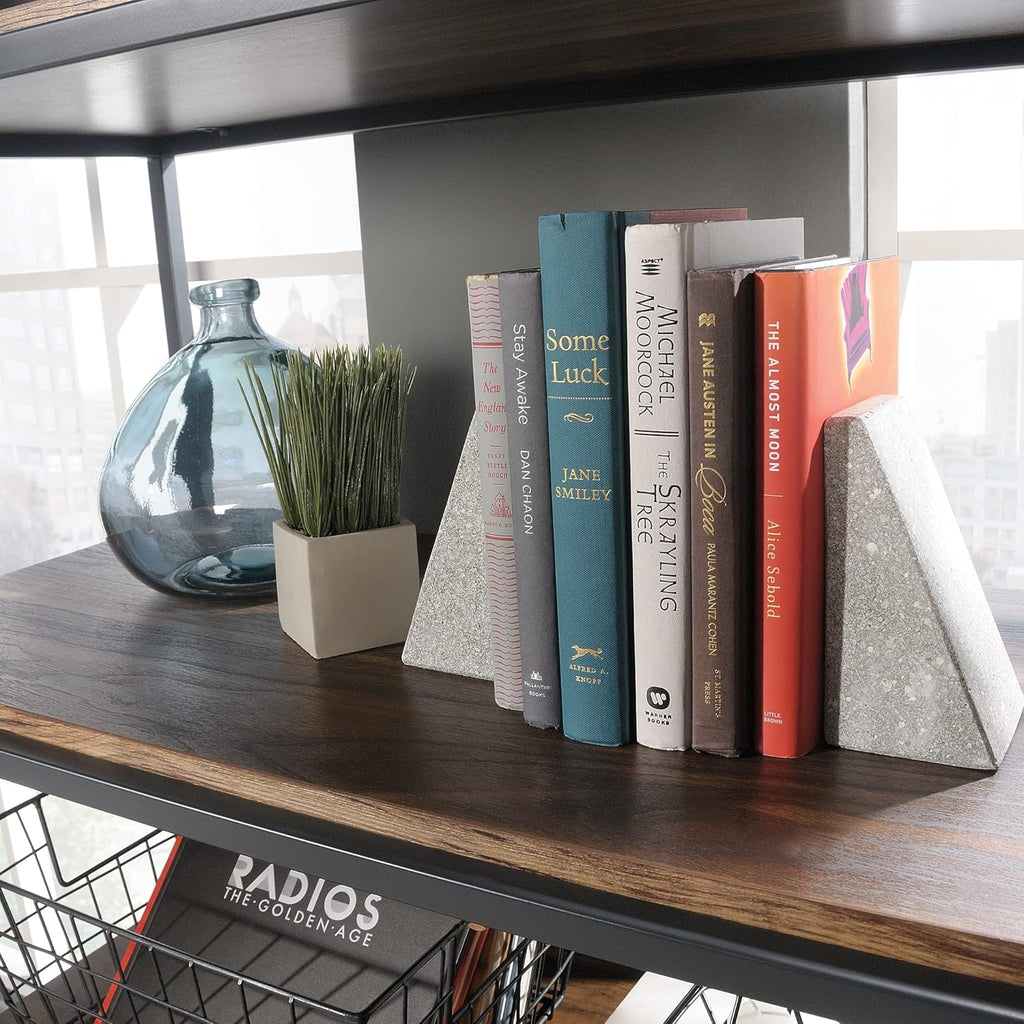 Bookcase with Doors, Grand Walnut G758