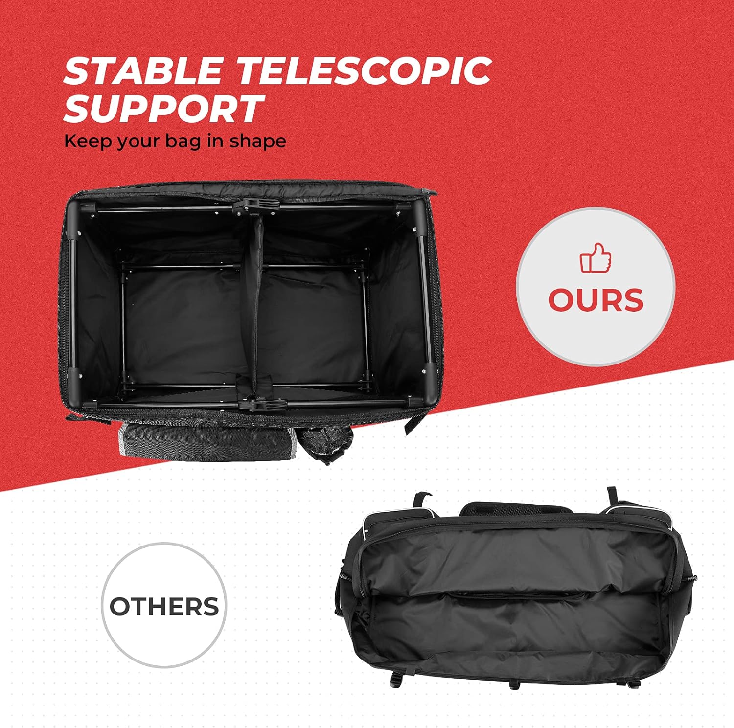 UTV Rear Cargo Storage Bag with Soft Cooler O869