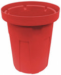 Red Plastic Trash Can H983886