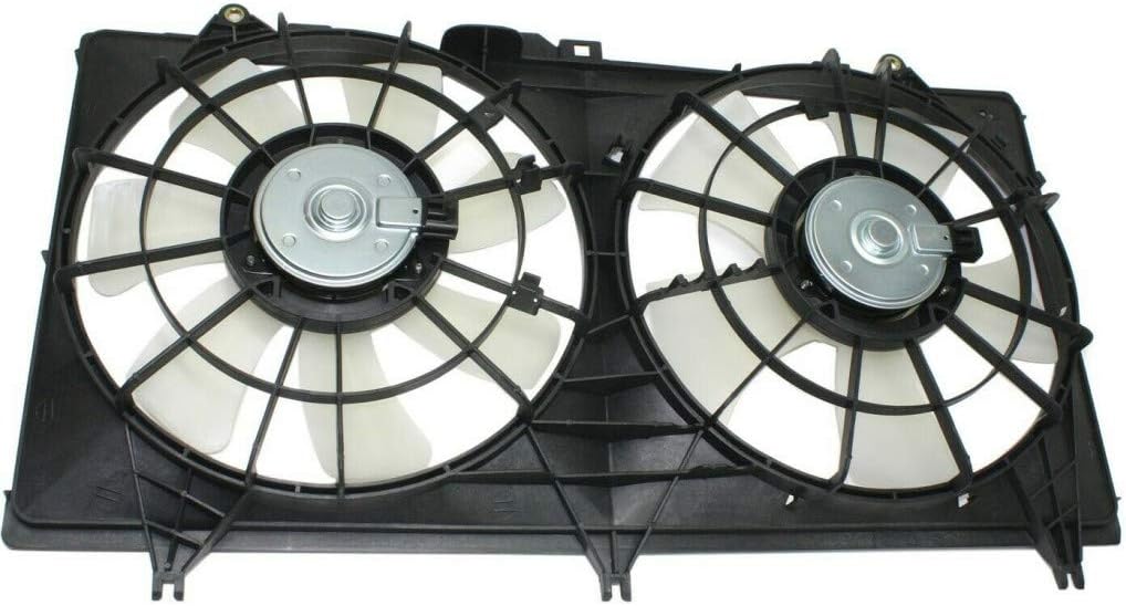 Radiator and A/C Condenser Fan Assembly for 2012-2015 Camaro 3.6L I81797