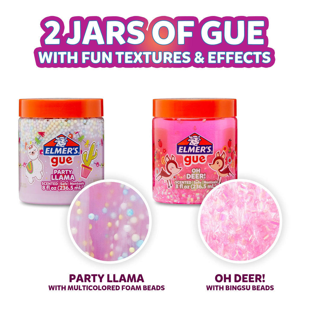 Premade Animal Party Variety Scented Crunchy Slime and Bingsu Bead Slime A81135