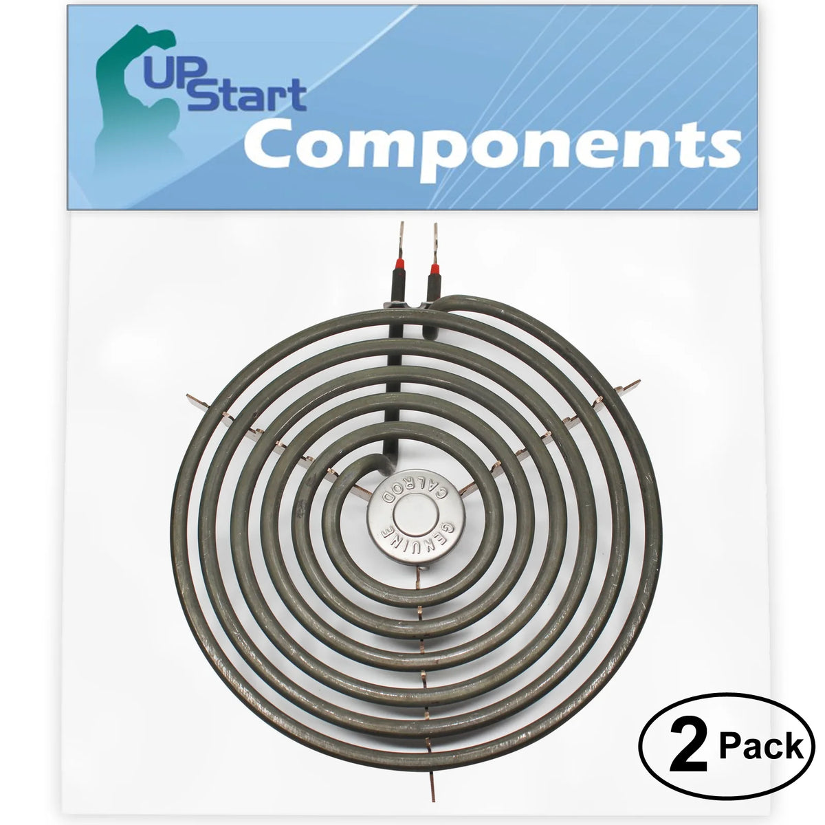 2-Pack 8 inch 6 Turns Surface Burner Element for Range Stove Cooktop B9974