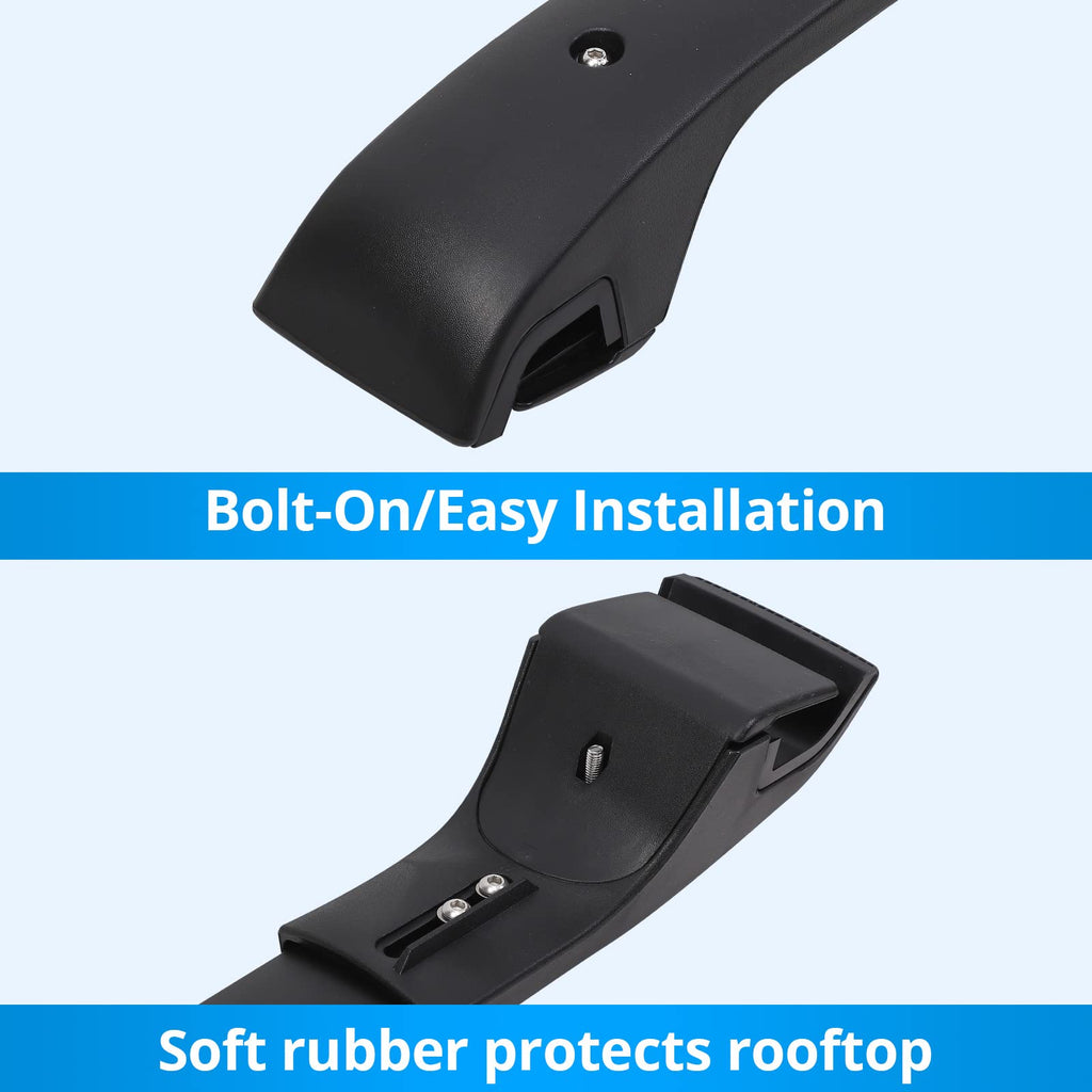 Heavy Duty Steel Roof Rack Cross Bars for Jeep Renegade E640