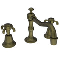 Antique Brass Widespread Lavatory Faucet L270