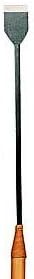 Steel Tipped Harpoon Distressed Solid Wood Nautical Decor Fishing Spear with Metal Rod I743095