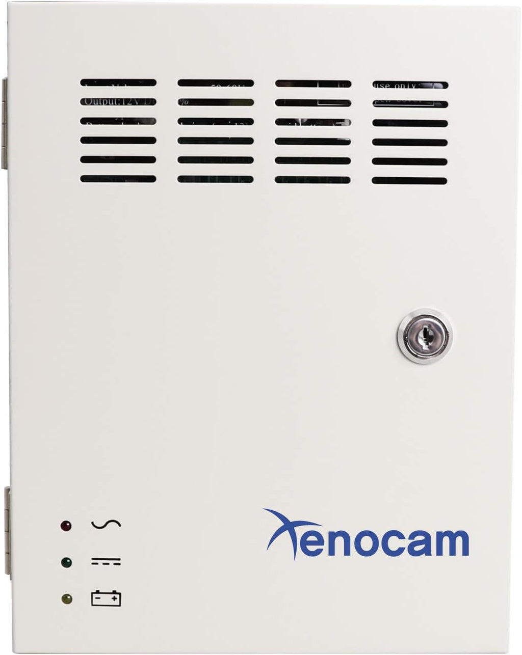 9 Channel 12V 10Amp DC Metal Boxed Cabinet Regulated Power Supply Unit I624301