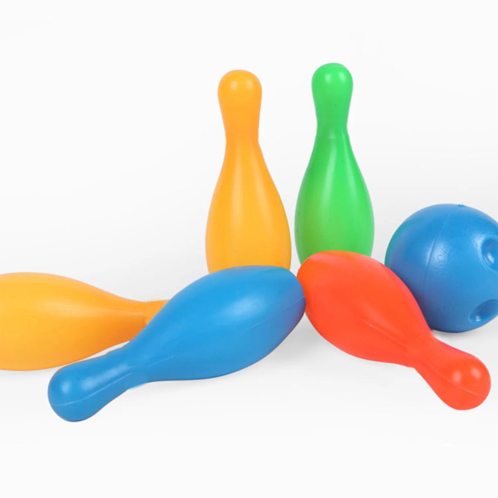 12Pcs/Set Solid Color Bowling Game Toy R272488