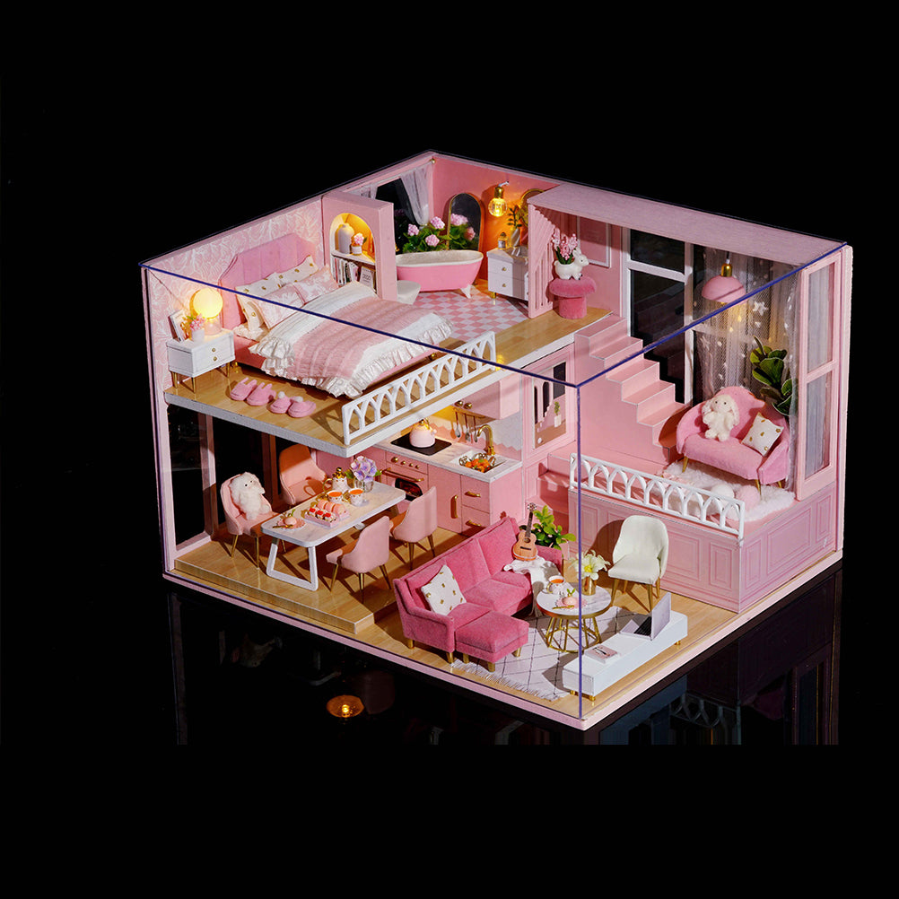 DIY Small House Toy Manual Cottage Assemble Toys X8942