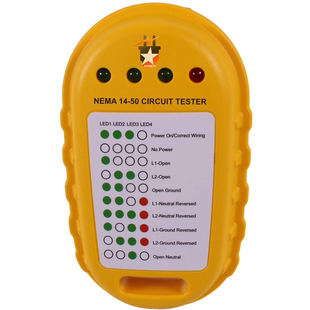 Portable Circuit Tester Analyzer Adapter with LED Test Indicator S285277