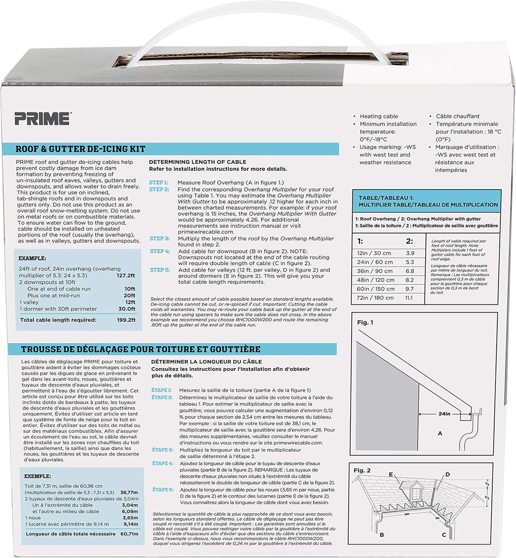 Roof Heating Cable S30666