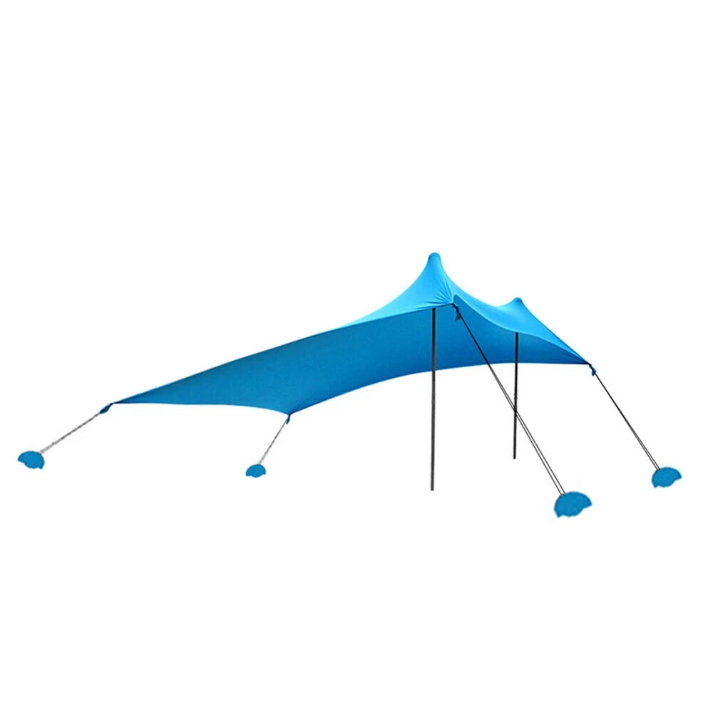 10 x 10 ft Pop Up Beach Canopy Tent with Stability Poles K31103